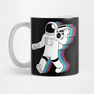 Astronaut Music Radio Mug